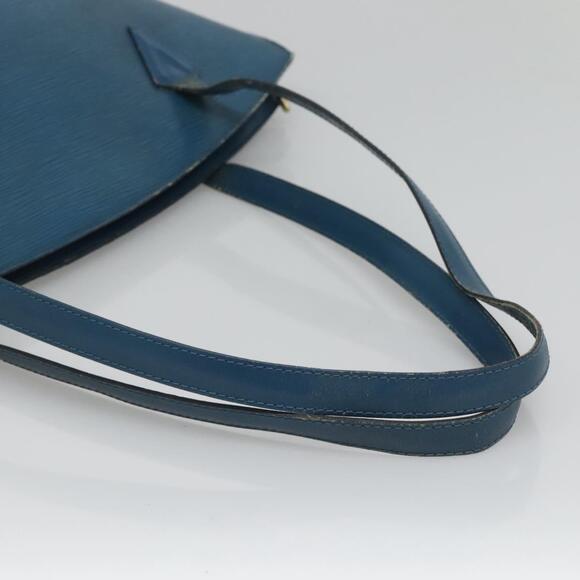 LOUIS VUITTON Epi Saint Jacques Shopping Shoulder Bag Blue M52275 - Picture 7 of 16